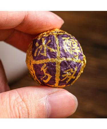 HQZM IIsland Longzhu Pu er Ratured Tee Old Yunen Old Boom Kleine Tuocha Proef The Classical 250g - Buy Online on GoSupps.com