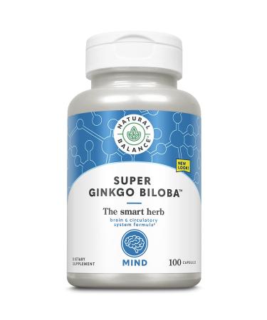 Natural Balance Super Ginkgo Biloba + Gotu Kola 100 Capsules