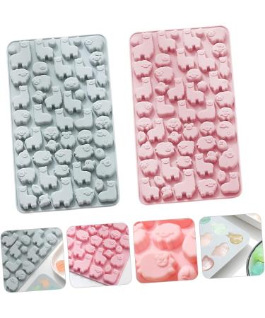 DECHOUS 4 Pcs Chocolate Silicone Mold Non- Stick Chocolate Alpaca Candle Molds Silicone Cookie Mold Cookie Molds Resin Molds Cake Baking Pans Alpaca-Shape Mold Household Silica Gel Fudge - Buy Online on GoSupps.com