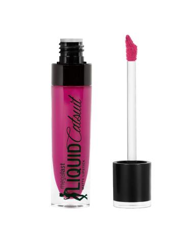 Wet n Wild MegaLast Liquid Catsuit Matte Lipstick - Nice To Fuchsia  0.21 Ounce (Pack of 1)  927B Nice To Fuchsia 0.21 Ounce (Pack of 1)