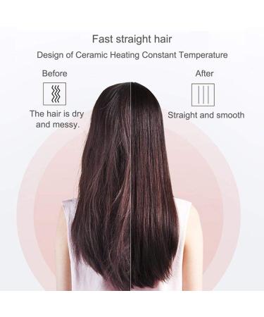 Buy 2-in-1 Hair Straightener Heat Brush - Professional Ceramic Ionic Electric Hot Comb for Men | Multifunctional Beard Straightener (Grey) - Ships Internationally - Buy Online on GoSupps.com