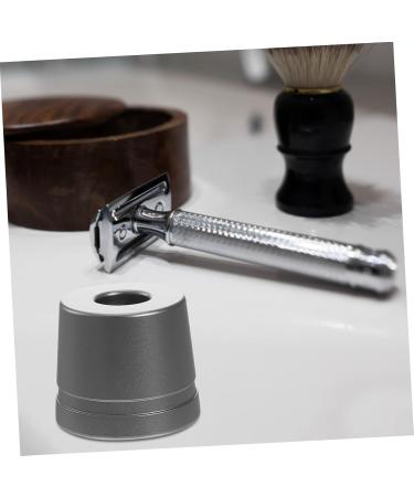 Magiclulu 2-in-1 Razor Base & Eyeshadow Storage Green Glitter Stand for Men's Razors | Vintage Aluminum Trimmer Holder - Buy Online on GoSupps.com