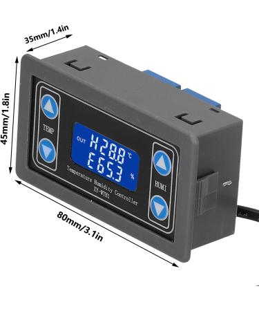 XY-WTH1 Digital LCD Temperature & Humidity Controller - Perfect for Incubation Breeding & Greenhouse Use | International Shipping Available - Buy Online on GoSupps.com