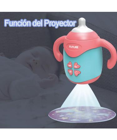 Musical Baby Bottle & Bite Ring Toy - Soothing Teething Gift for Toddlers 3-18 Months - Buy Online on GoSupps.com