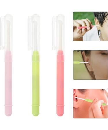 3pcs Portable Ear Wax Removal Tool Set - Plastic & Steel Ear Cleaner Kit - Buy Online on GoSupps.com