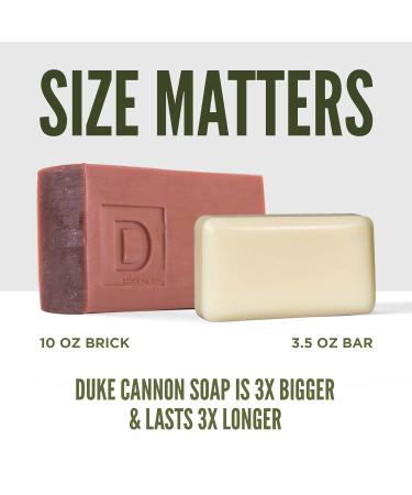 Duke Cannon Supply Co. Big Ass Brick of Soap Bar for Men Special Holiday Edition - Bourbon Scent 3 Pack - Buy Online on GoSupps.com