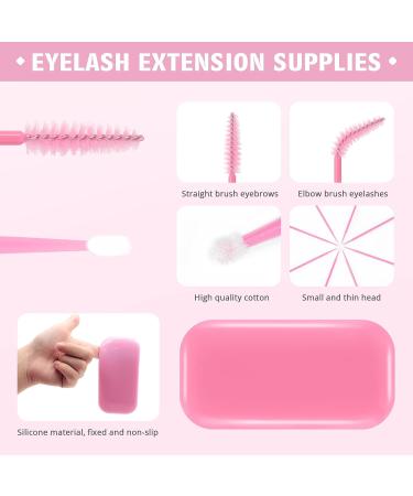 Buqikma 277 PCS Eyelash Extension Kit | Type C Eyelash Fan | Lash Perm Lift Set with Mini Fan, Tweezers, Glue Ring, Eye Gel Pads - Ideal for Beginners and Professionals - Buy Online on GoSupps.com