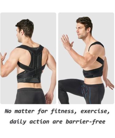 Back Brace Lumbar Support Full Back Support Belt Posture Corrector Waist Back Brace Vest Lumbar Decompression Belt Waist Belt(Black Small) Small Black - Buy Online on GoSupps.com