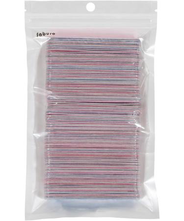 Faburo 100PCS Double-Sided Disposable Nail Files 180/240 - Quality Manicure Tools for Perfect Nails - Fast International Shipping - Buy Online on GoSupps.com