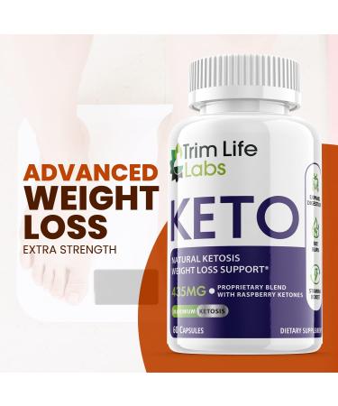Trim Life Keto BHB Ketosis Supplement Pills - 2 Pack, 60 Count x 2 - Buy Online on GoSupps.com