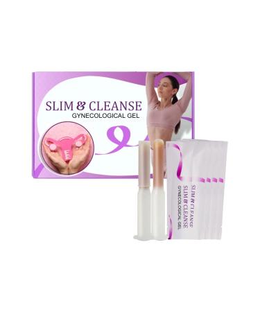 CAOQAO Body Cleaning And Body Shaping Gel For Women No Odor Cleaning Abdominal Tightening Body Shaping 5pc Lollipop Container (Purple One Size) One Size Purple