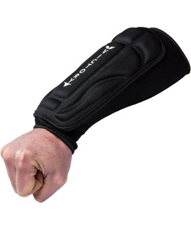 Martial Arts Forearm Armor Guards - MMA Padded Arm Sleeves | Medium Size - Buy Online on GoSupps.com