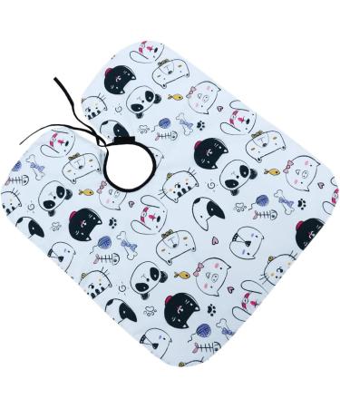 Minkissy Children's Cartoon Haircut Cap - Waterproof Salon Apron & Eat Bib - Fun & Stylish Kids Hairdresser Accessories - Buy Online on GoSupps.com