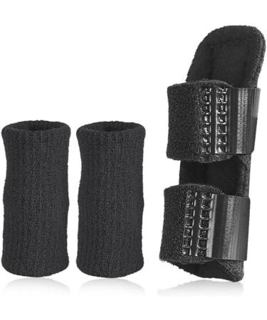 Harayaa Finger Support with 10 Flexible Sleeves for Fast Recovery - Ideal for Pain Relief & Rehabilitation | Gray Color | International Shipping Available - Buy Online on GoSupps.com