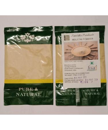 Tanirika Mulethi Powder/Omorose Licorice/Yashtimadhu Powder 200gm - Buy Online on GoSupps.com