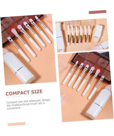 POPETPOP 3 Sets Makeup Brush Set Makeup Concealer Makeup Brush for Girls Women Makeup Supplies Face Sponges Supple Makeup Brush Travel Artificial Fiber Cosmetic Mini White - Buy Online on GoSupps.com