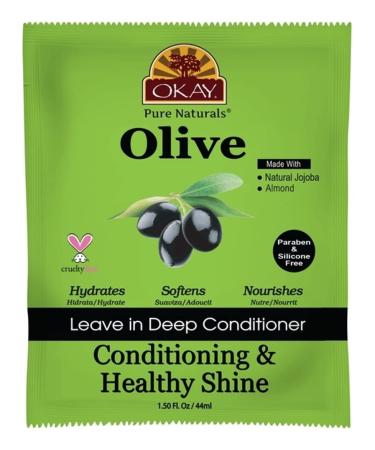 Okay Leave-In Deep Conditioning Packettes Olive Oil (12 Pieces) - Buy Online on GoSupps.com