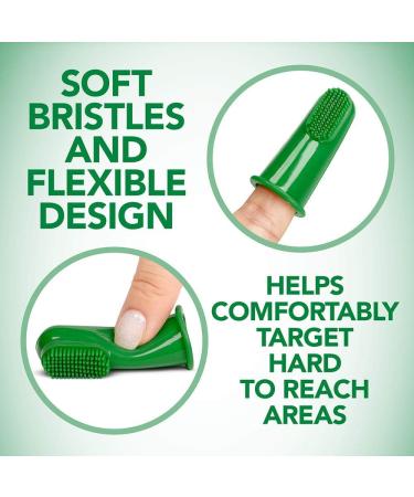 Vet's Best Silicone Finger Brushes for Dogs & Puppies - 5 Pack | Gentle Pet Grooming & Dental Care Tools for International Shipping - Buy Online on GoSupps.com