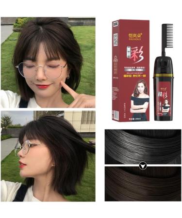 200Ml Colorful Plant Hair Dye Household Easy to Wash With Color Hair Cream Hair Gloss Washing Creme Casting Color Kit G0Y1 Hair Black 1 count Pack of 1 - Buy Online on GoSupps.com