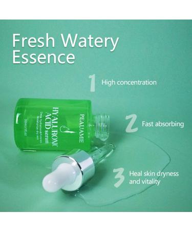 Premium Hyaluronic Acid Serum with Vitamin C & E - Hydrating Facial Serum for Radiant Skin - Buy Online on GoSupps.com
