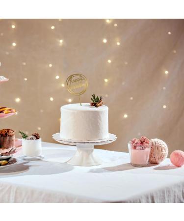 Acrylic Cake Topper 30PCS Happy Birthday Cake Topper Acrylic Cake Number 0-9 Birthday Cake Pick Cupcake Toppers for Birthday Party Cake Desserts Pastries Decorations - Buy Online on GoSupps.com