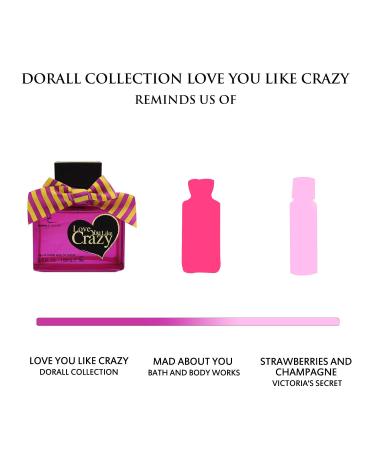 Love You Like Crazy By Dorall Collection Eau De Parfum 100 mL Spray Perfume For Women - Buy Online on GoSupps.com