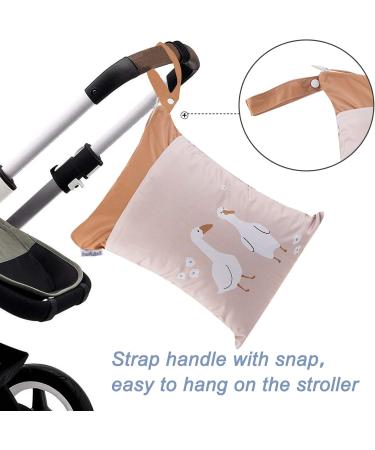 Maeau 2-Piece Wet Bags for Fabric Diapers | Reusable & Waterproof Baby Organizer Bags | 30x40cm - 34 Stylish Patterns - Buy Online on GoSupps.com