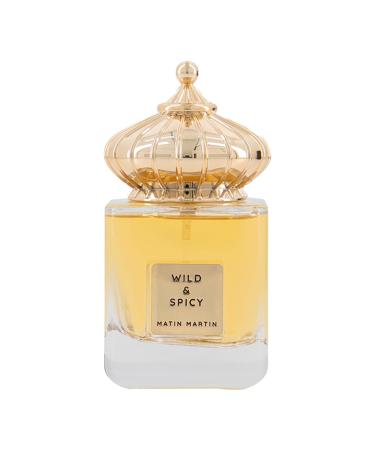 Wild and Spicy - Long-Lasting Perfume for Men - Vanilla Perfume with Fruity and Spicy Notes - Travel Size Cologne for Men - 3.4 oz