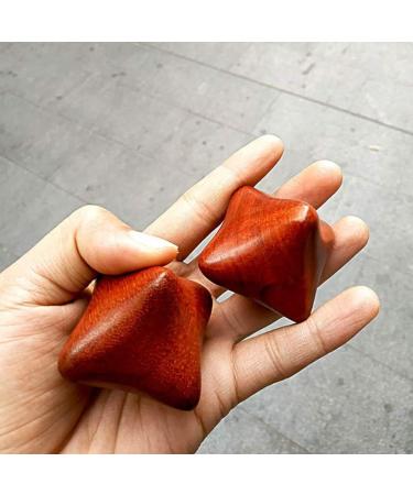 SuPVOX Thai Traditional Wooden Reflexology Balls - 2 Pack | Perfect for Foot Massage and Relaxation | International Shipping Available - Buy Online on GoSupps.com