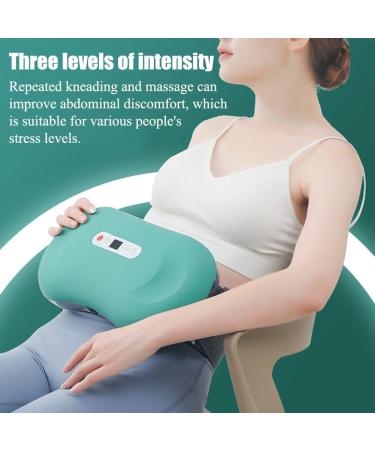 Rkxkj Abdominal Massage Device - Bian Stone Knob with 3 Strength Levels & 42 C Hot Compress for Effective Muscle Relaxation - Buy Online on GoSupps.com