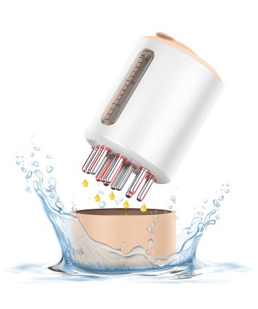 Joycabin 2-in-1 electrical scalp massage brush hair oil applicator head massage clerk head massage brush scalp massager hair scalp applicator for hair treatment medicine essential oil serum