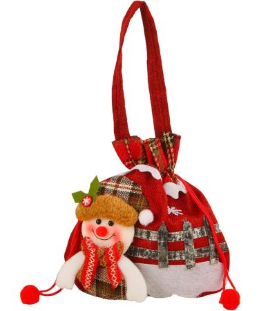 fanelod Christmas Bags | Christmas Gift Bags for Candy - Christmas Cookie Bags for Candy Portable Christmas Eve Bags - Buy Online on GoSupps.com