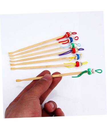 12pcs Wooden Ear Pick Tools - Ear Wax Spoon & Earwax Removal Cleaner Set - Buy Online on GoSupps.com