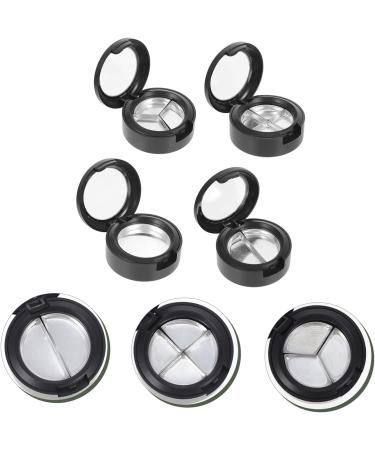 FOYTOKI 8 Pcs Eye Shadow Box Eyeshadow Pallets Makeup Palette Eyeshadow Eye Shadow Pallets Black Plastic - Buy Online on GoSupps.com