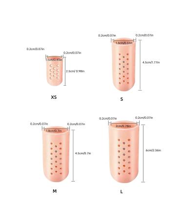 Gel Toe Caps - Breathable Toe Protectors for Blisters, Corns, Hammer Toes - Purple S Size - Callous Remover for Friction Pains - Famous Feet Toe Sleeves - Buy Online on GoSupps.com