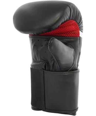 Meister Gel Armor Cowhide Leather Bag Mitts with Wrist Support - Black (12oz-16oz) - Large/X-Large - Buy Online on GoSupps.com