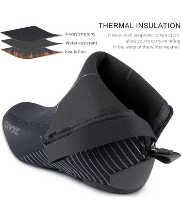 LOVTRAVEL Thick Warm Winter Cycling Overshoes 3XL - Waterproof Neoprene Bike Shoe Covers - Buy Online on GoSupps.com