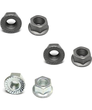 304 Stainless Steel Bicycle Hub Flange Axle Nut Kit - 3 Sizes, Front and Rear Wheel Safety Washers - Pro Bamboo Kitchen - Buy Online on GoSupps.com