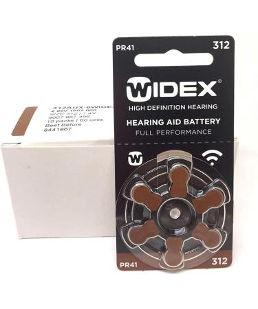 Buy Hemir Widex Hearing Aid Battery Size 312 - 30 Batteries (5 Pack) | Fast International Shipping - Buy Online on GoSupps.com