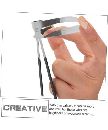 Balacoo Makeup Gadgets Makeup Tools Makeup Stencil Eyebrow Measure Tool Eyebrow Ruler Mold Number Girl Eyebrow Line - Buy Online on GoSupps.com