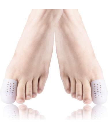 Metagio Toe Protection - 5-Piece Toe Caps & Bandage Pads for Pressure Relief & Comfort (4.3x1.7cm) | International Shipping - Buy Online on GoSupps.com