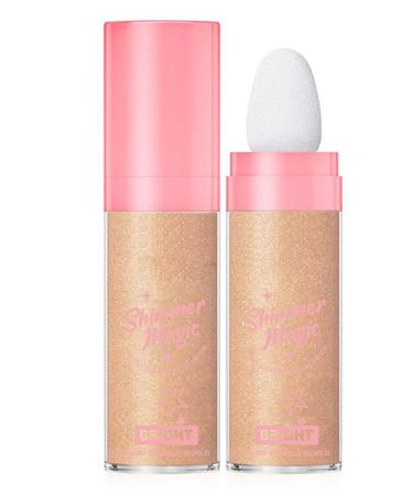 Highlighting and Finishing Stick - Fairy Highlighter Natural Stereo Contour Collarbone Patting Powder Highlighting Makeup (02)