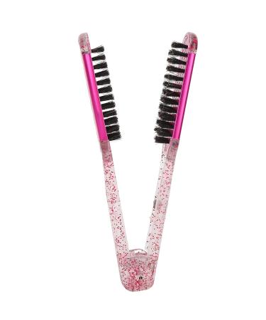 Buy Hair Straightener Splint & Clamp Brush | Double Sided Styling Tool for Smooth Hair - International Shipping Available - Buy Online on GoSupps.com