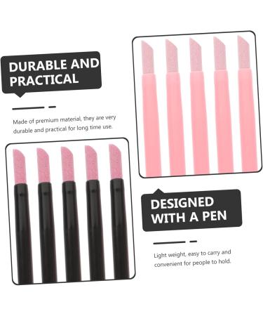 Mikinona 2 Sets Nail Quartz Pen Nail Beauty Tool Nail Grinding Pen Supply Cuticle Remover One-end Nail Pen Nail File Polishing Nail Pen Practical Repair Pen Nail Polish Pen - Buy Online on GoSupps.com