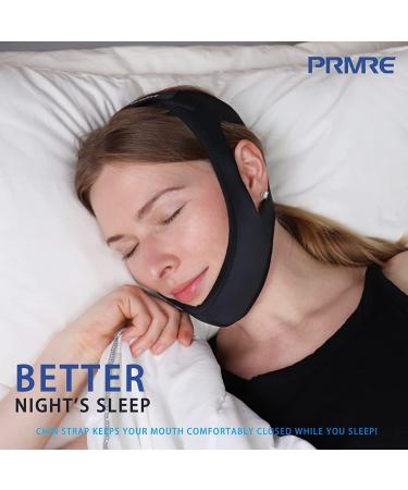Adjustable Anti-Snoring Chin Strap for CPAP Users - Breathable, Double Adjustable Stop Snoring Solution for Men and Women - White - Buy Online on GoSupps.com