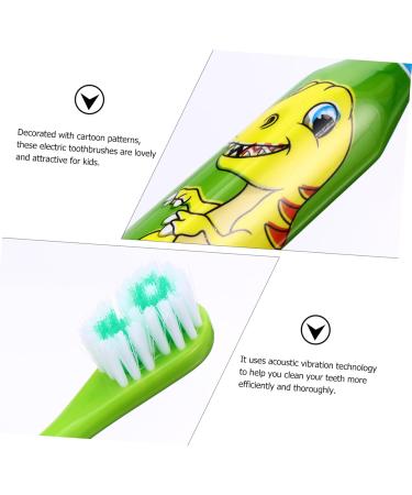 GLEAVI Electric Toothbrush Set for Kids - U Shaped Automatic Battery Toothbrush for Toddlers - Effective Shock Absorption & Easy Clean - Buy Online on GoSupps.com