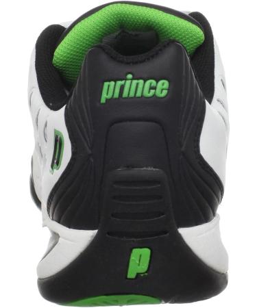 Prince Men's 8P984149-T22 Tennis Shoe 9.5 White/Black/Green - Premium Comfort and Style - Buy Online on GoSupps.com