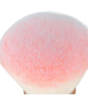 Kabuki Makeup Brush with Transparent Base Soft and Durable Bristles for Blush Powder Blending for Makeup Look - Buy Online on GoSupps.com