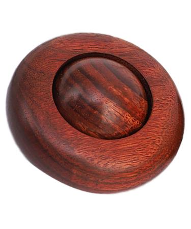 Frcolor hand relaxing flowerpot boho palm massage ball massage ball massage balls Massage balls fitness balls for the hand gymnasium balls wooden ball muscle roll mahogany man scroll wheel purple sandal wood