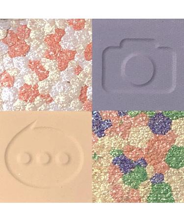 Wonderland Garden 20-Color Eyeshadow Palette - Matte & Shimmer Waterproof Makeup for Long-Lasting Professional Looks - Buy Online on GoSupps.com